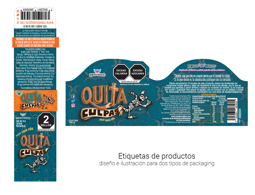 diseño de etiquetas